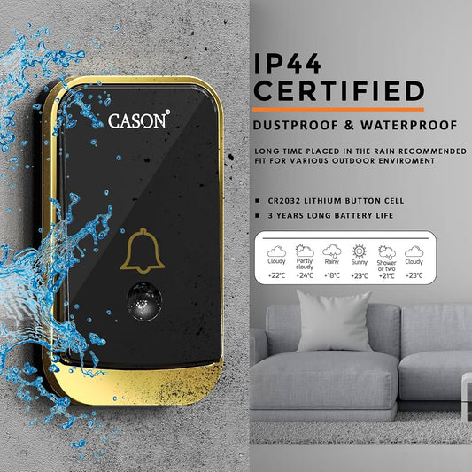 Wireless Doorbell with 45 Melodies (Copy)